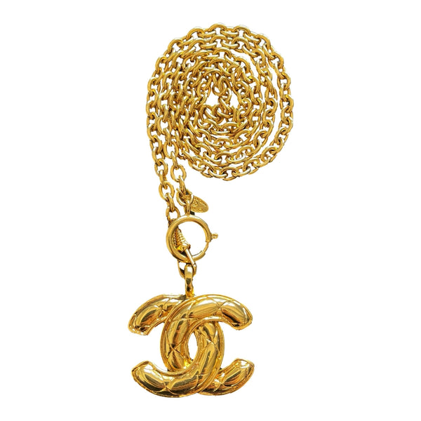 Chanel Gold Link Pendant Chain - Accessories