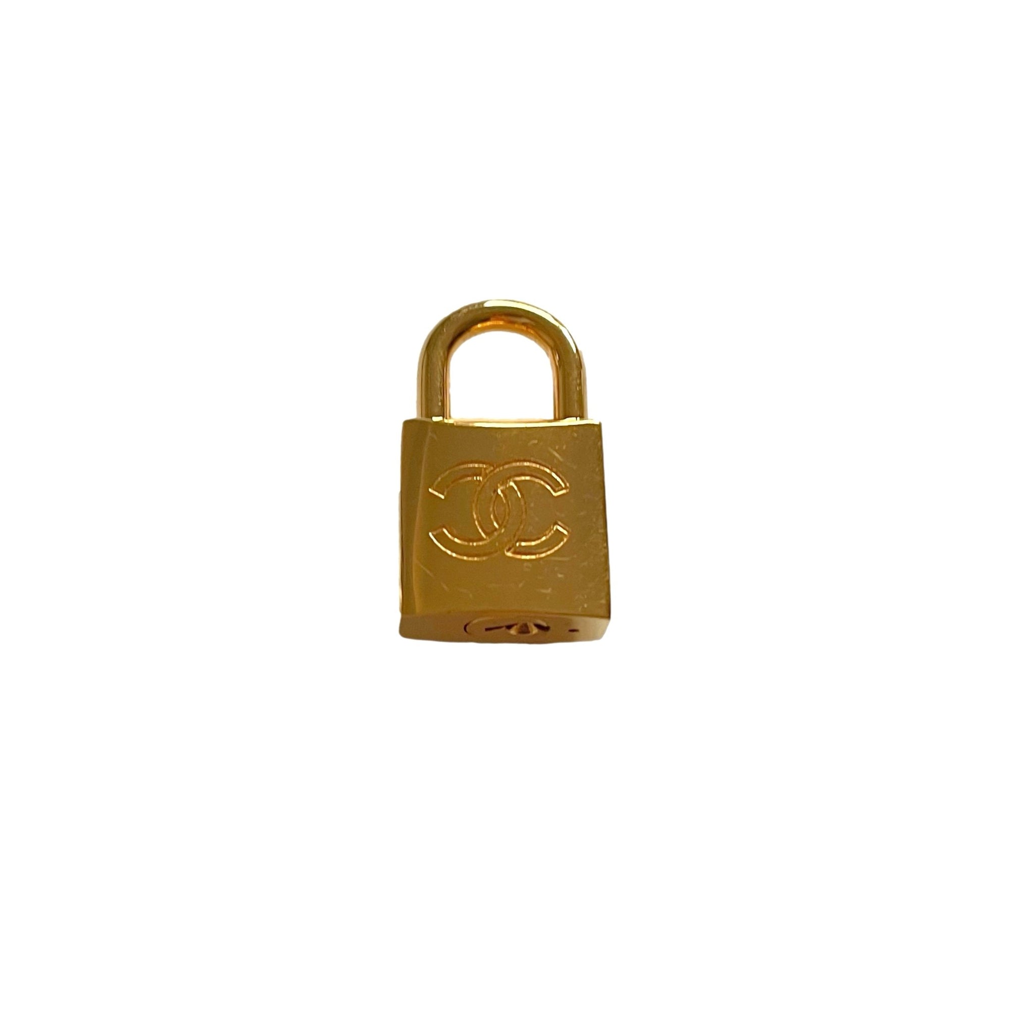 Chanel Gold Logo Lock - Accessories