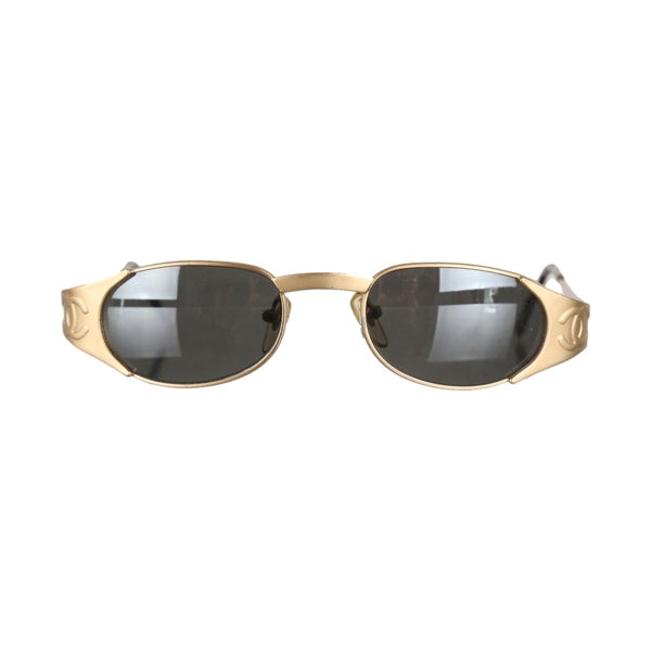 Treasures of NYC Chanel Gold Logo Sunglasses - Main Image