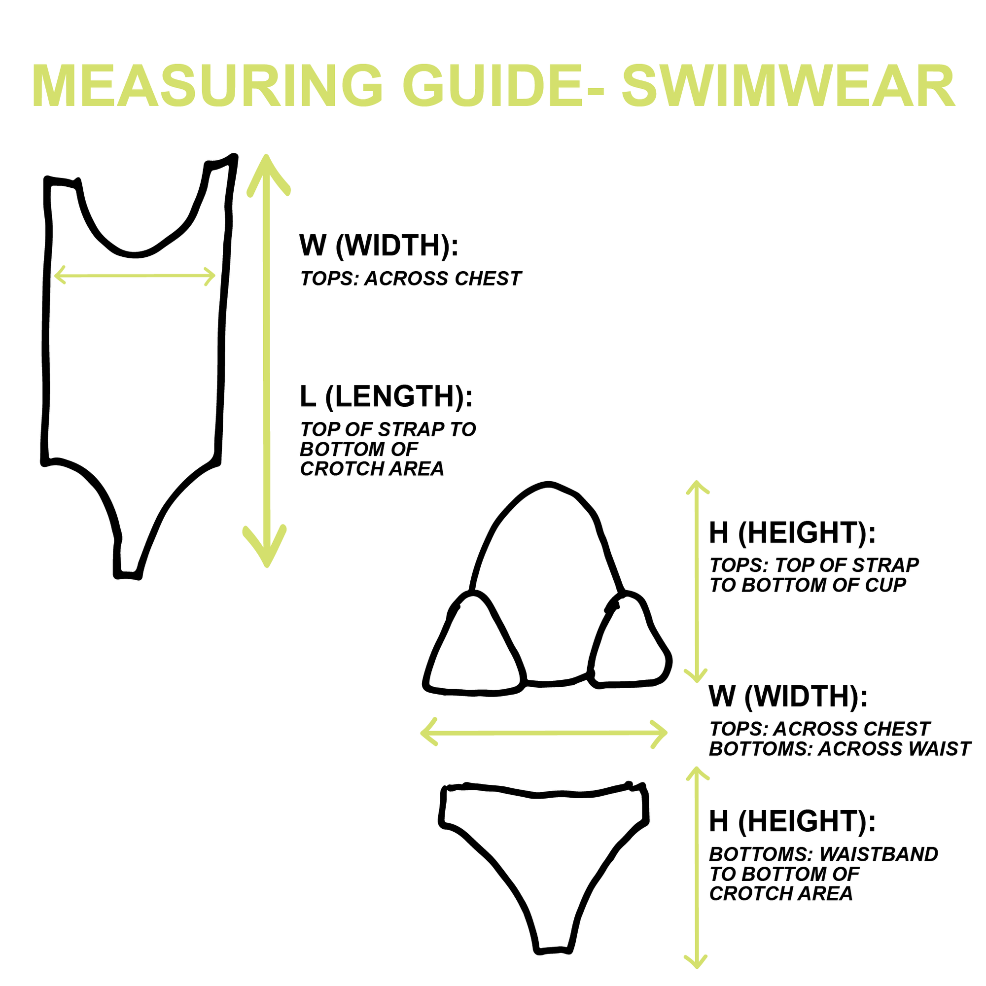 Chanel Green Logo Bikini - Swimwear