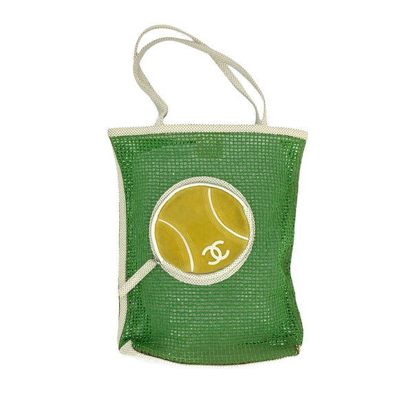 Vintage Chanel Green Tennis Tote Bag – Treasures of NYC