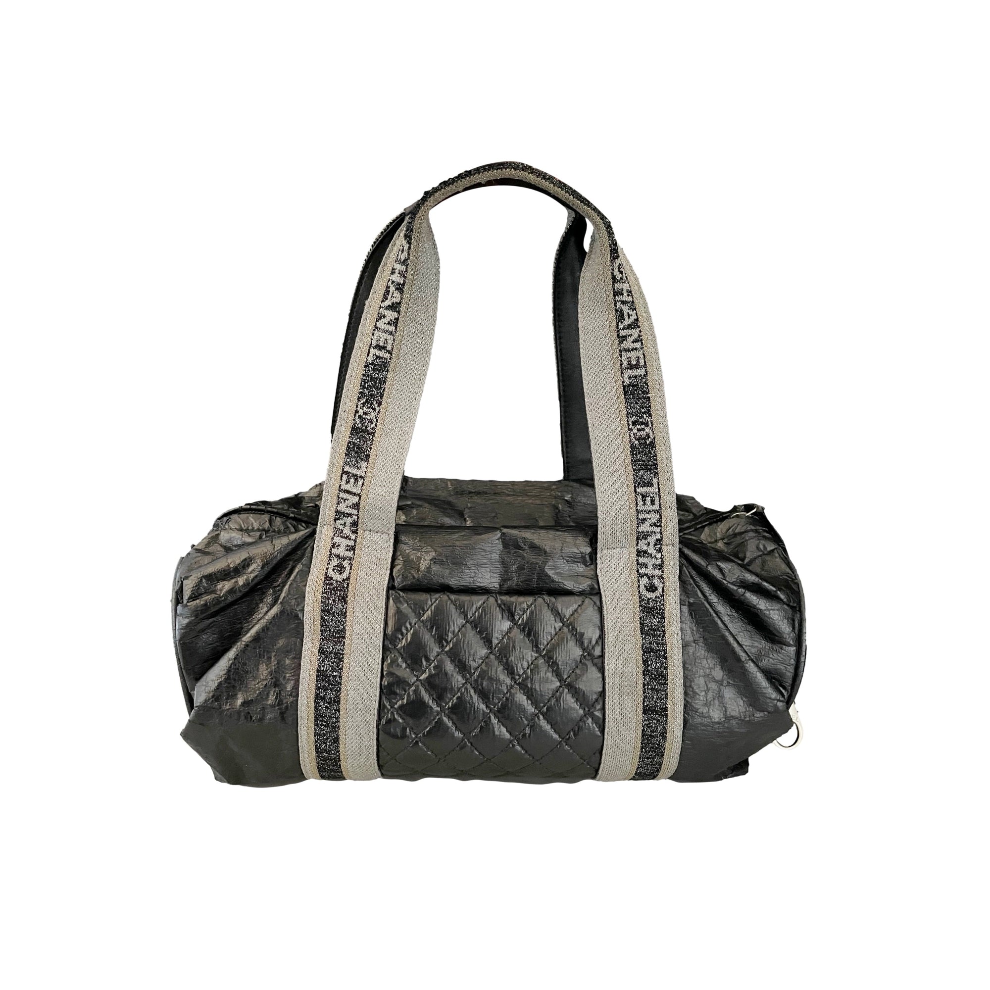 Chanel Gunmetal Mini Barrel Bag - Handbags