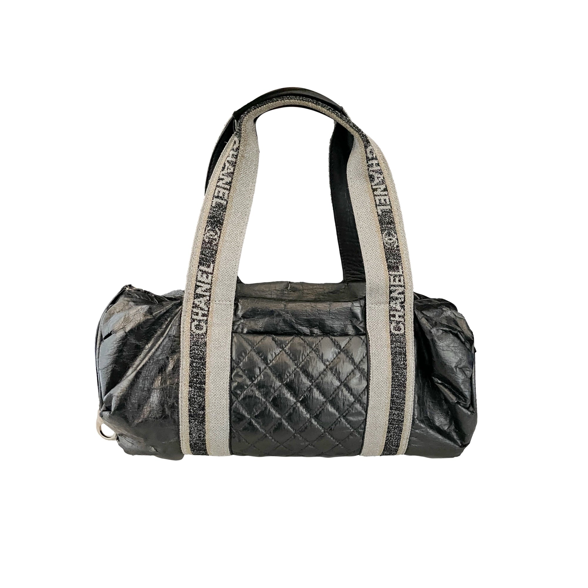 Chanel Gunmetal Mini Barrel Bag - Handbags