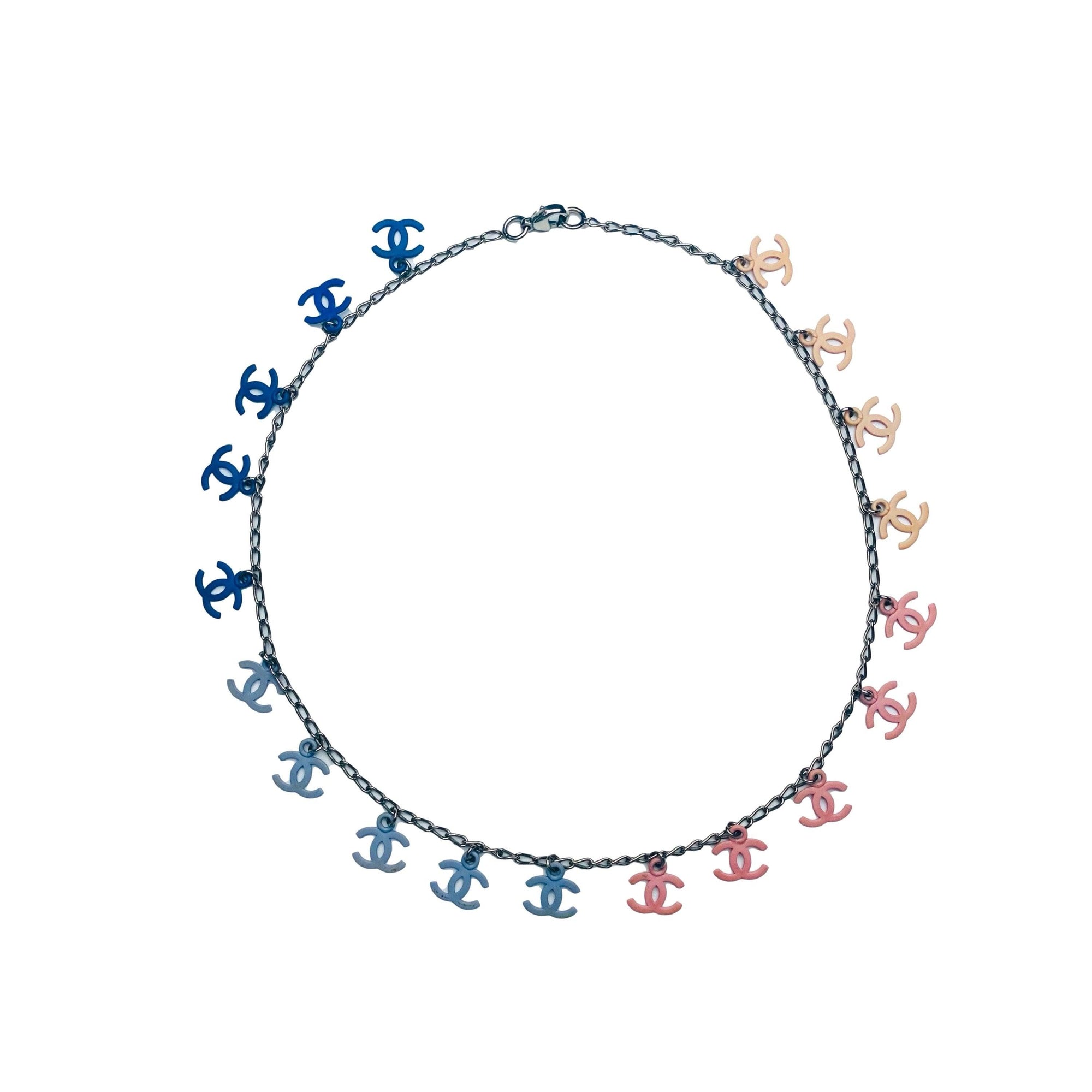 Chanel Multicolor Logo Choker - Jewelry