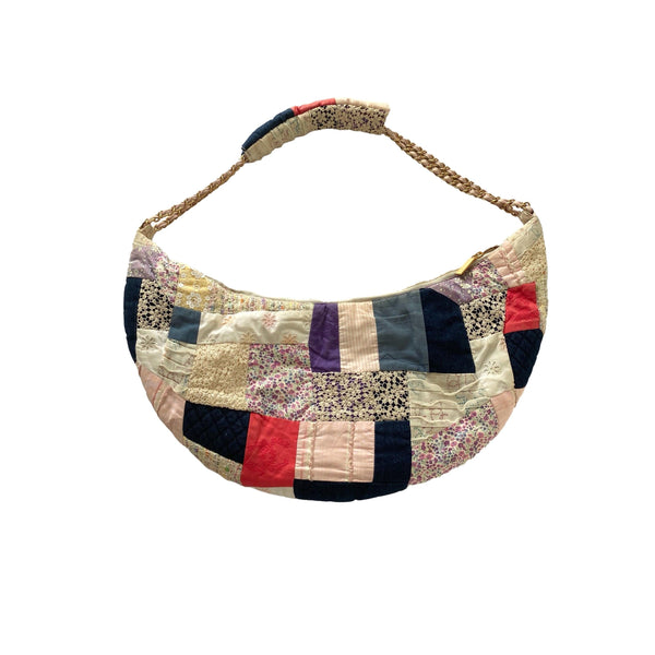Chanel Multicolor Patchwork Quilted Shoulder Bag - Handbags
