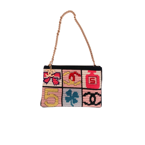Chanel Multicolor Small Chain Shoulder Bag
