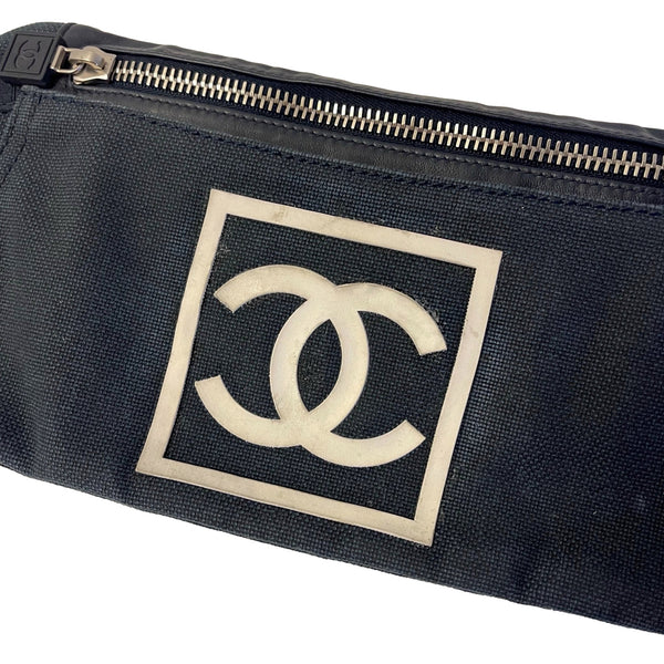 Chanel Navy Sport Belt Bag - Handbags