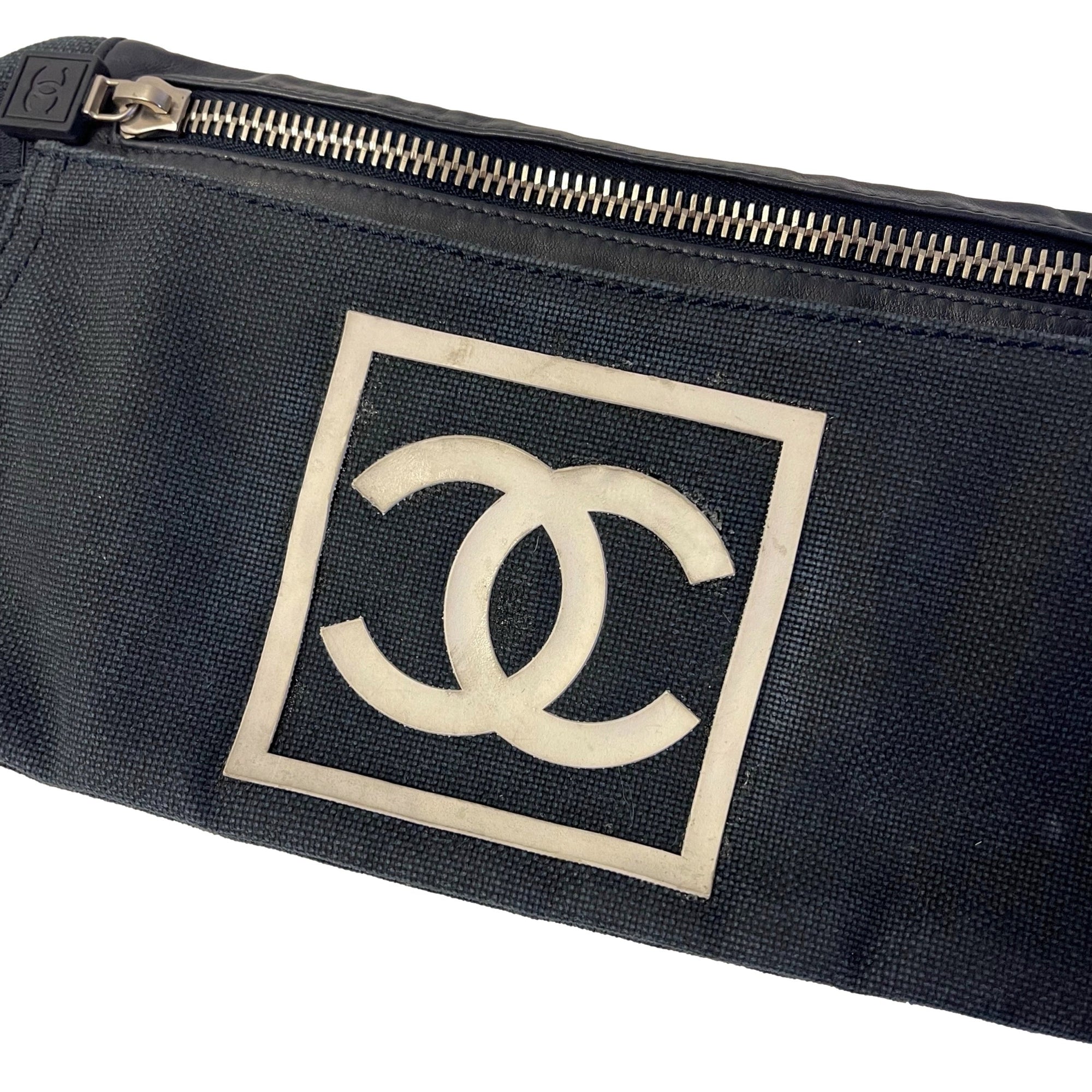 Chanel Navy Sport Belt Bag