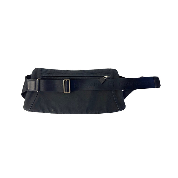 Chanel Navy Sport Belt Bag - Handbags