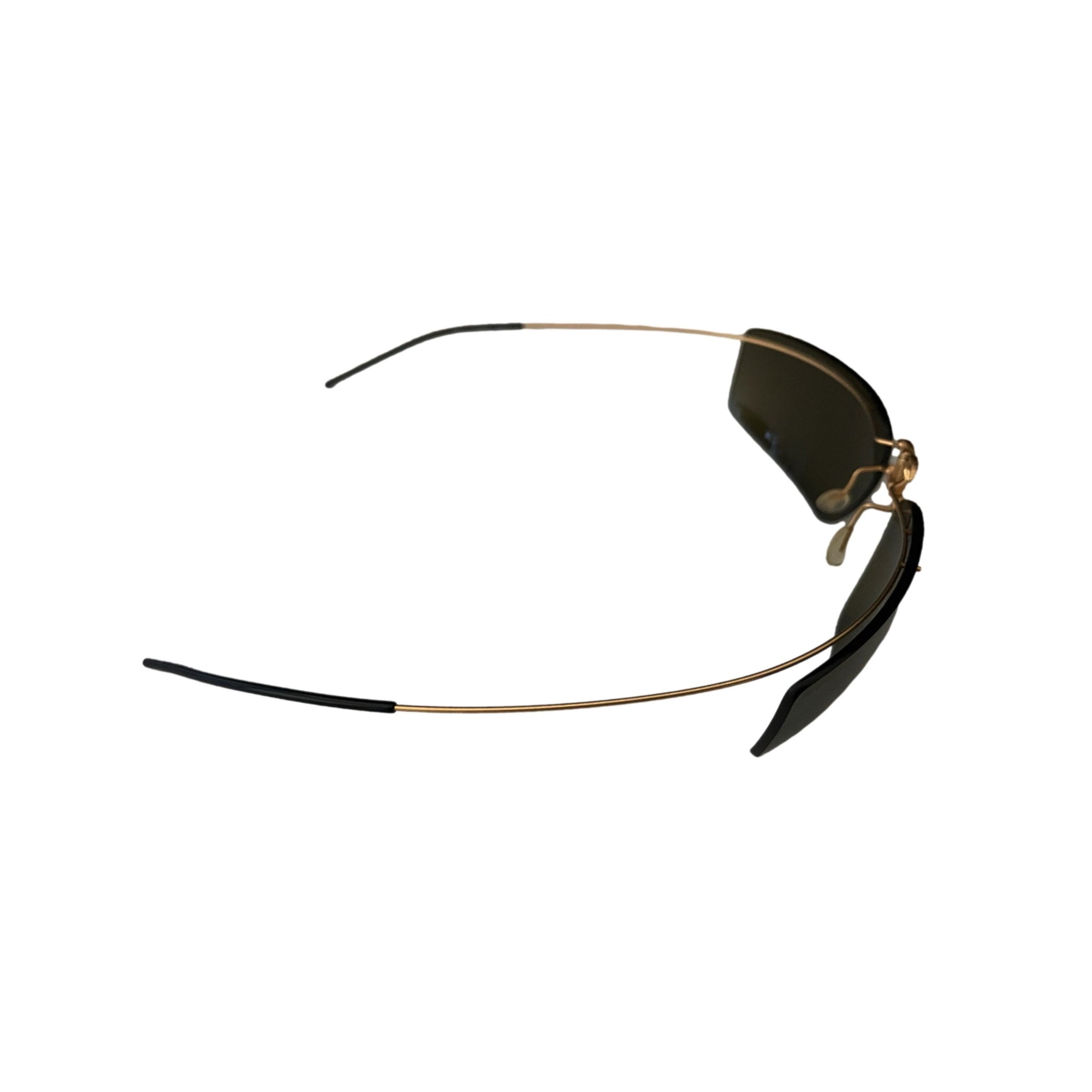 Chanel Olive Logo Folding Sunglasses - Sunglasses