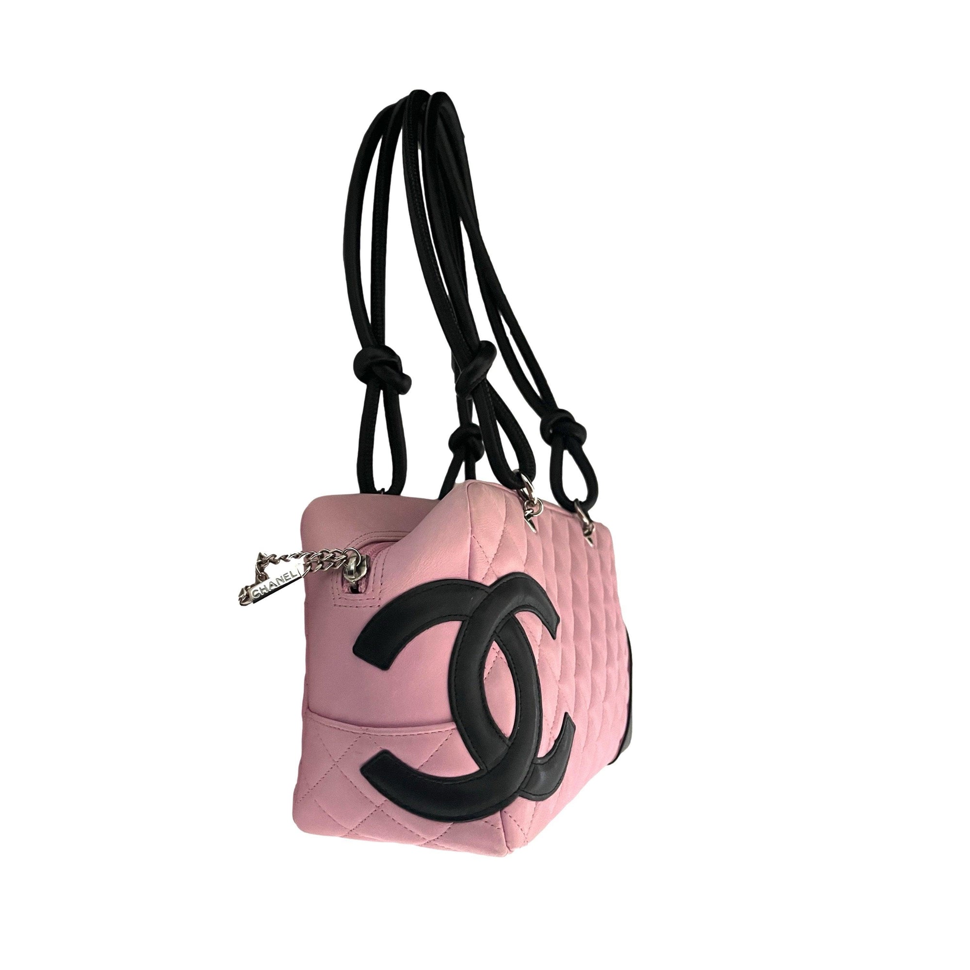Chanel Pink Cambon Quilted Shoulder Bag