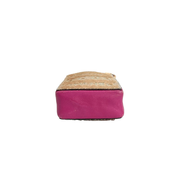 Chanel Pink Micro Crossbody - Handbags