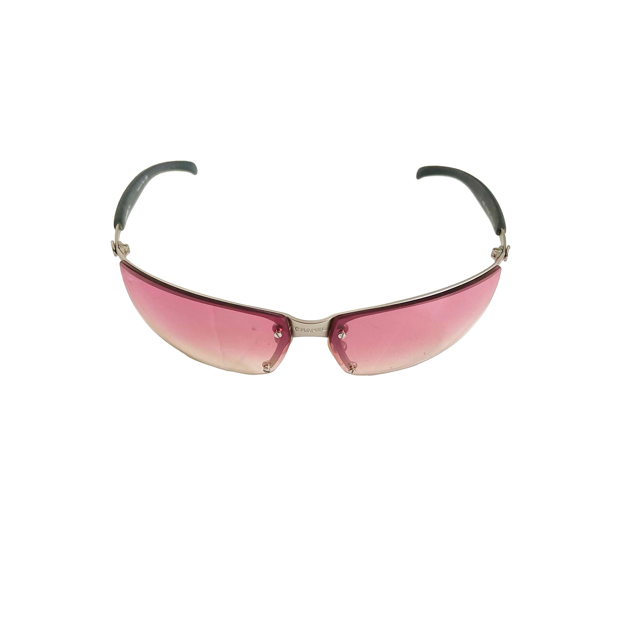 Chanel Pink Sport Sunglasses - Sunglasses