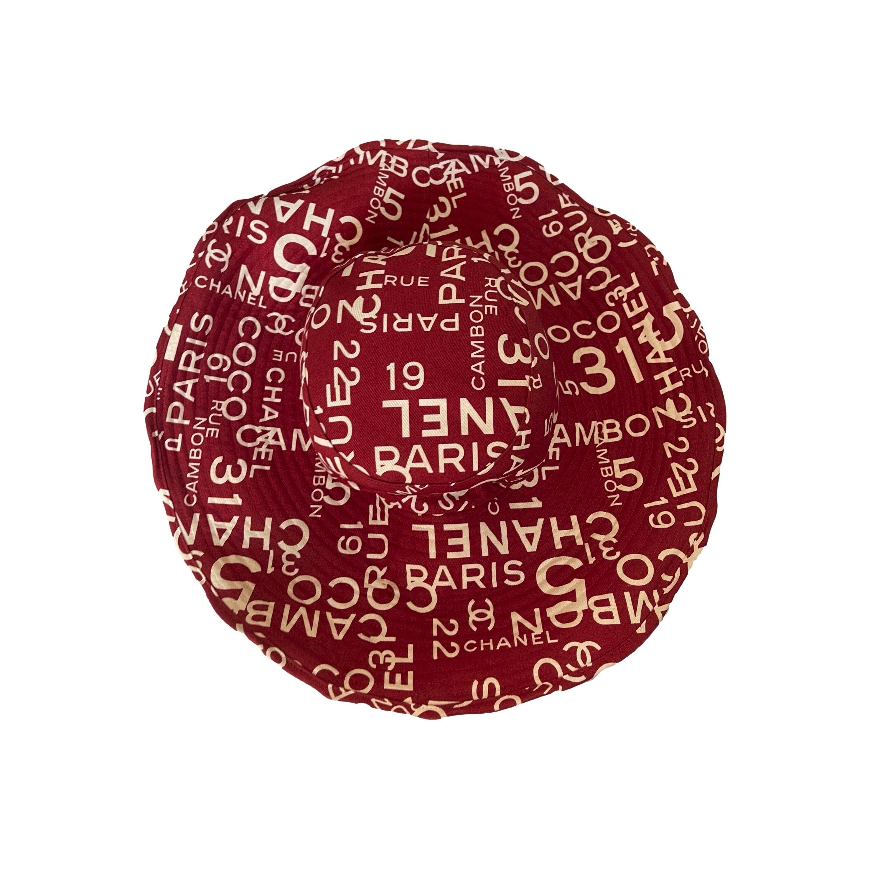 Chanel Red Cambon Hat