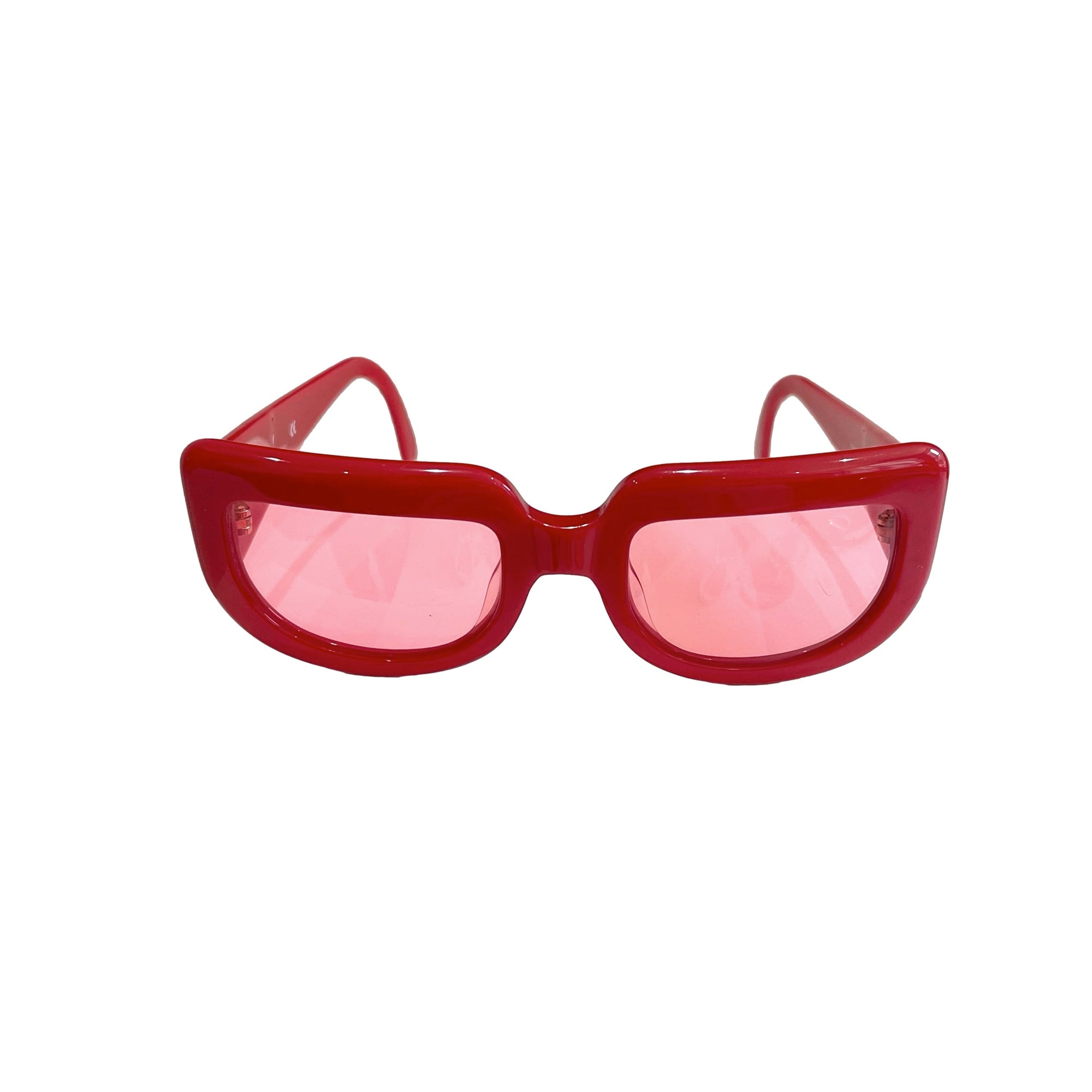 Chanel Red Jumbo Logo Sunglasses - Sunglasses