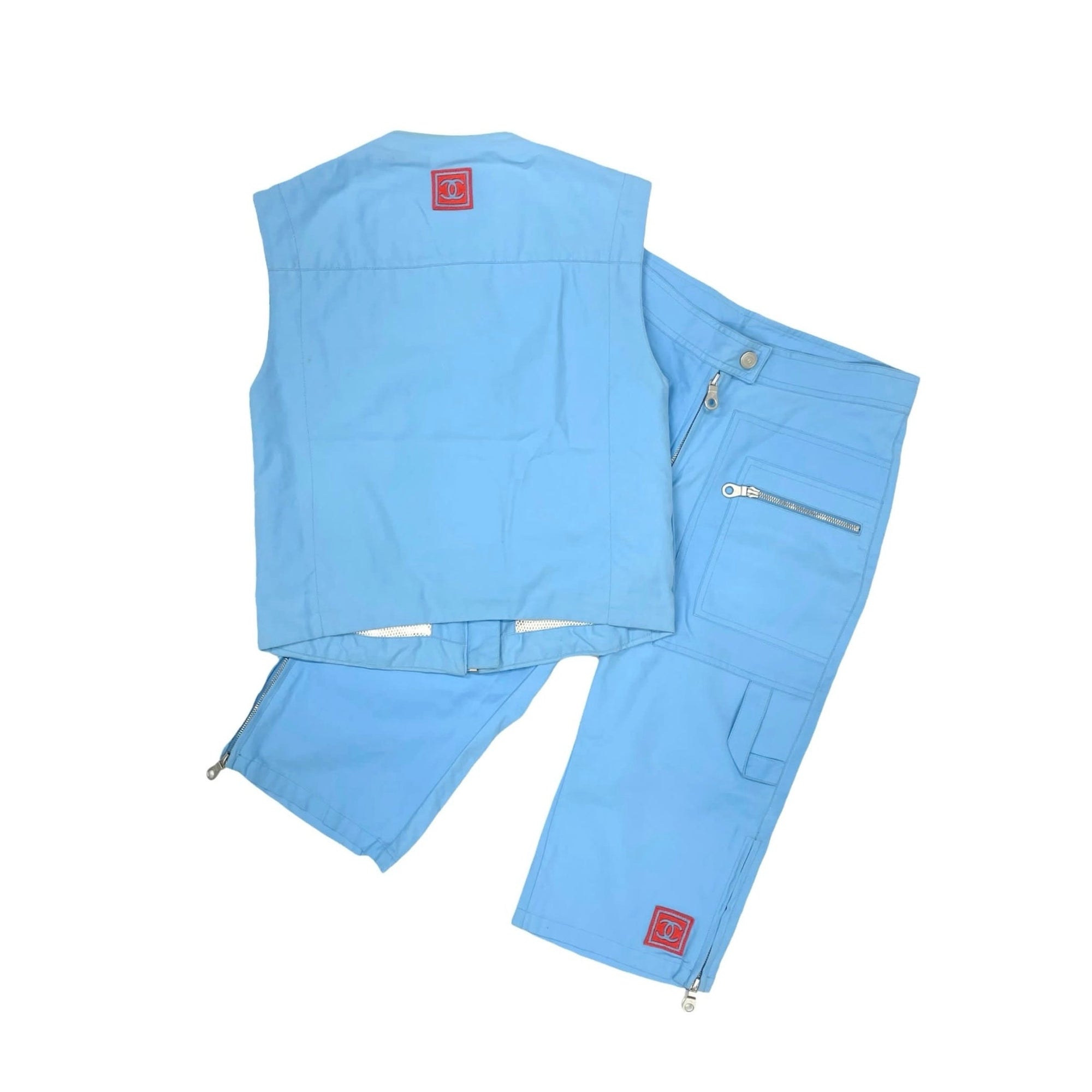 Treasures of NYC Chanel Sport Baby Blue Set1