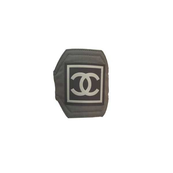 Chanel Sport Grey Jumbo Logo Armband - Home
