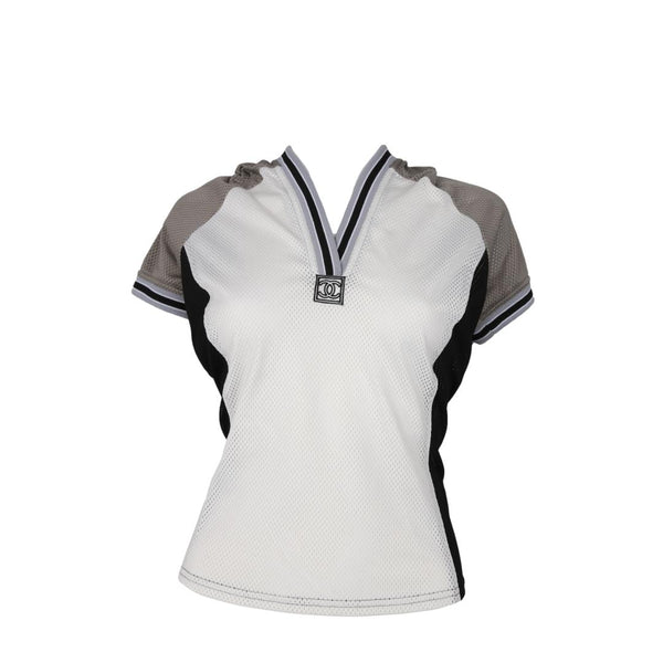 Chanel Sport Short Sleeve Hooded Top - Apparel