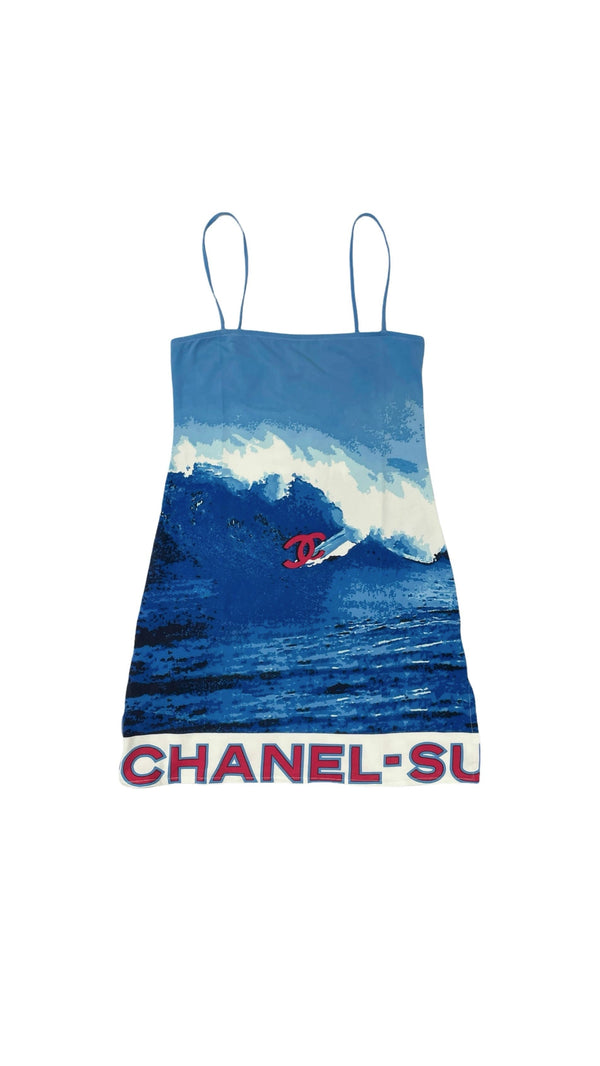 Treasures of NYC - Chanel Surf Print Dress Treasures of NYC - Chanel Surf Print Dress