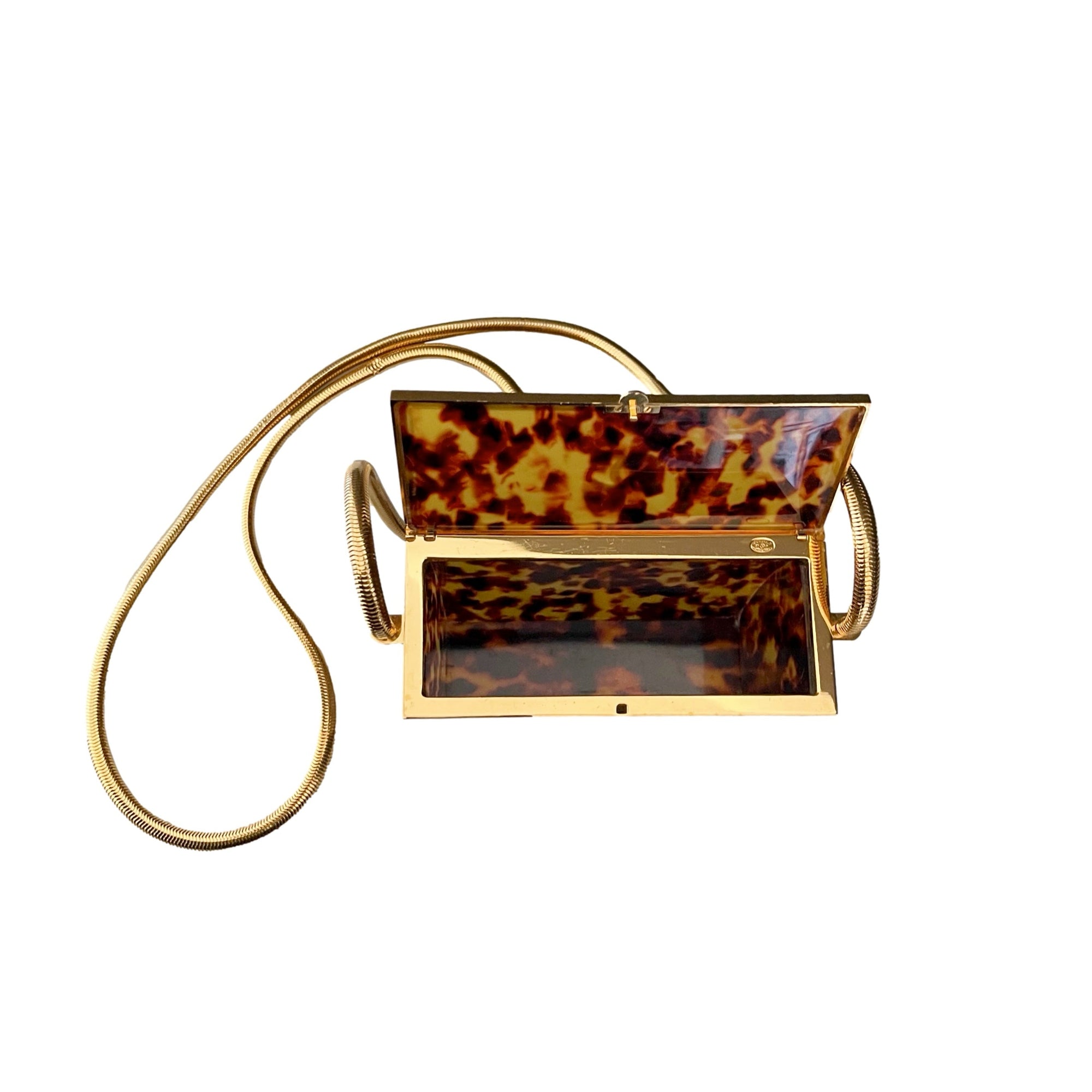 Treasures of NYC - Chanel Tortoise Minaudière Box Bag