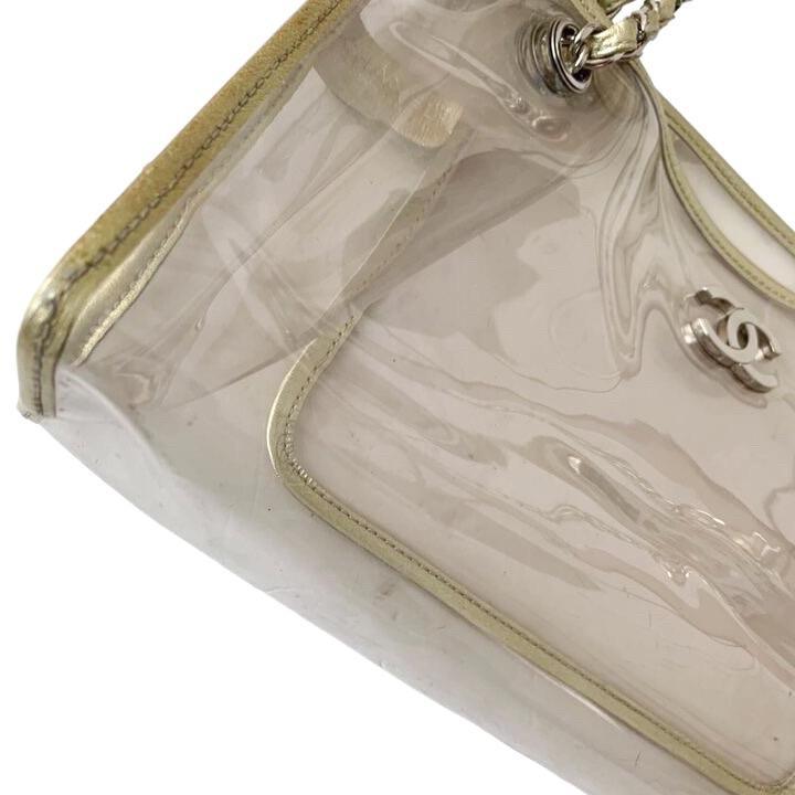 Vintage Chanel Transparent Chain Shoulder Bag – Treasures of NYC