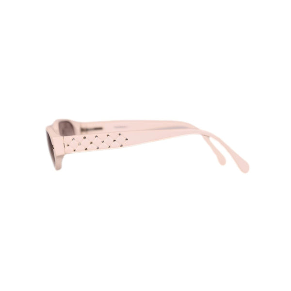 Chanel White Micro Rhinestone Sunglasses - Sunglasses