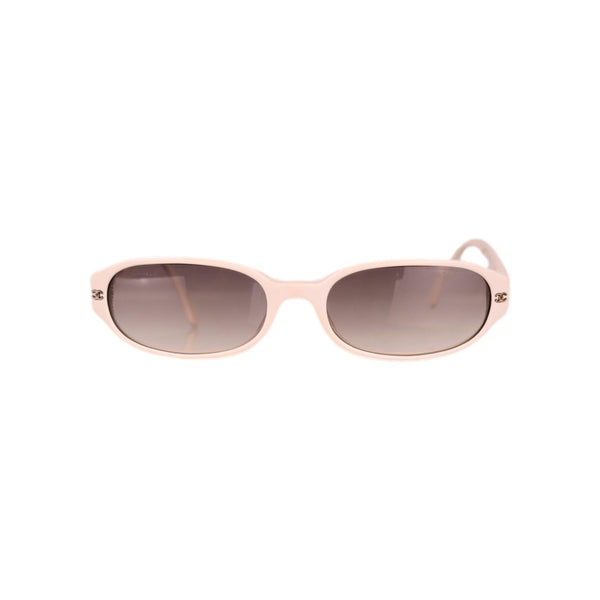 Chanel White Micro Rhinestone Sunglasses - Sunglasses