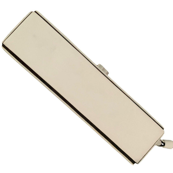 Chanel White Micro Structured Wristlet - Handbags