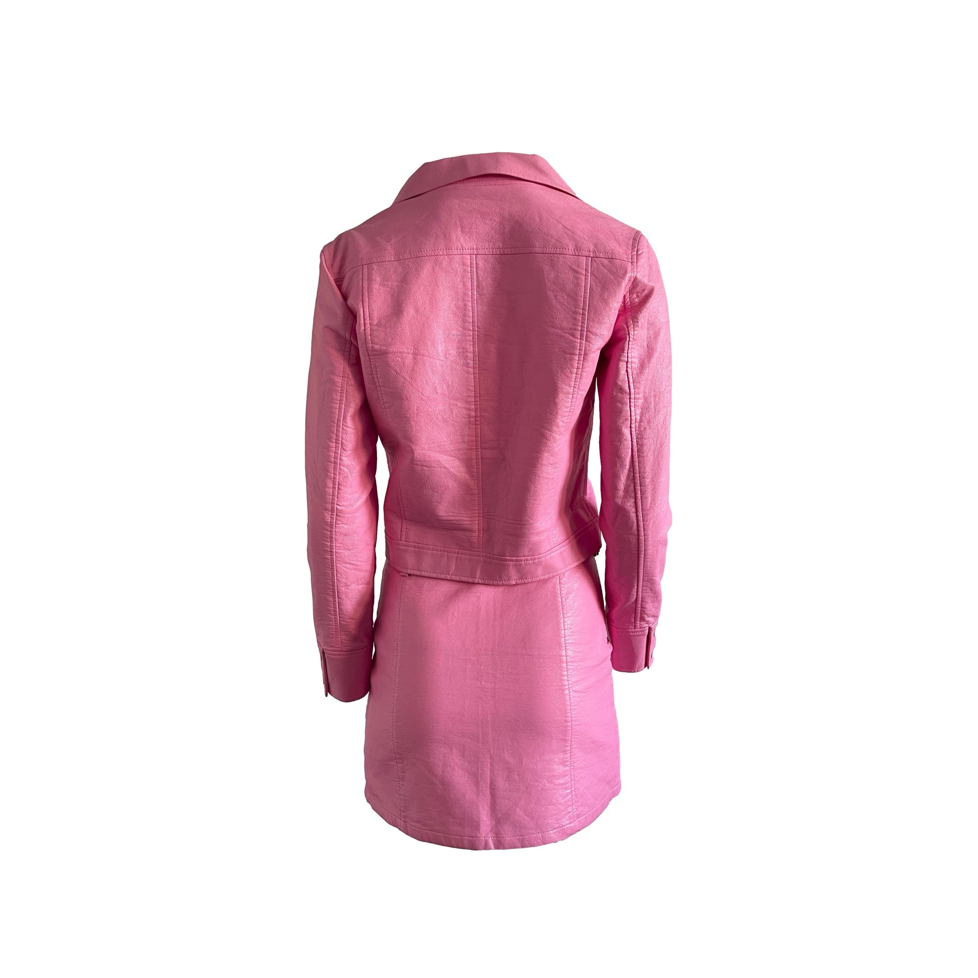 Courreges Pink Mini Skirt Set - Apparel
