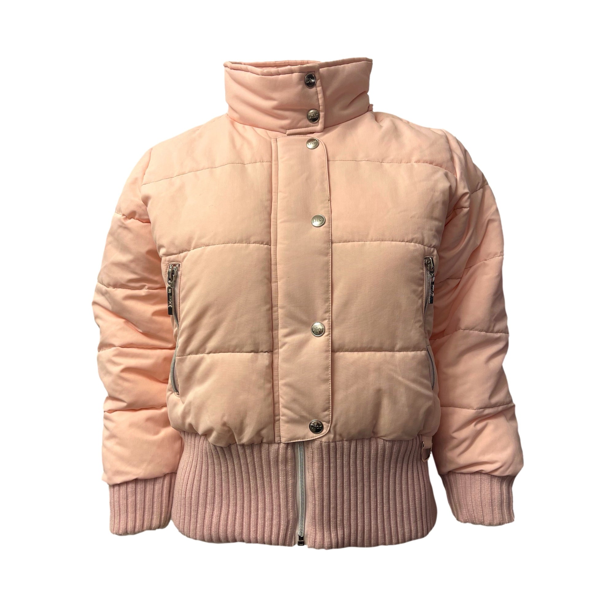 Dior Baby Pink Adiorable Puffer Jacket - Apparel