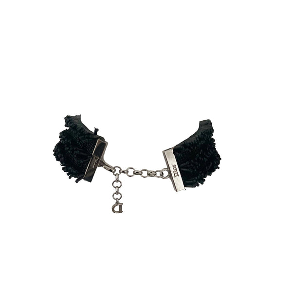 Dior Black Beaded Choker - Jewelry