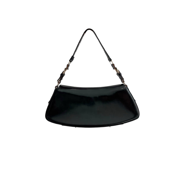 Dior Black Bondage Shoulder Bag - Handbags