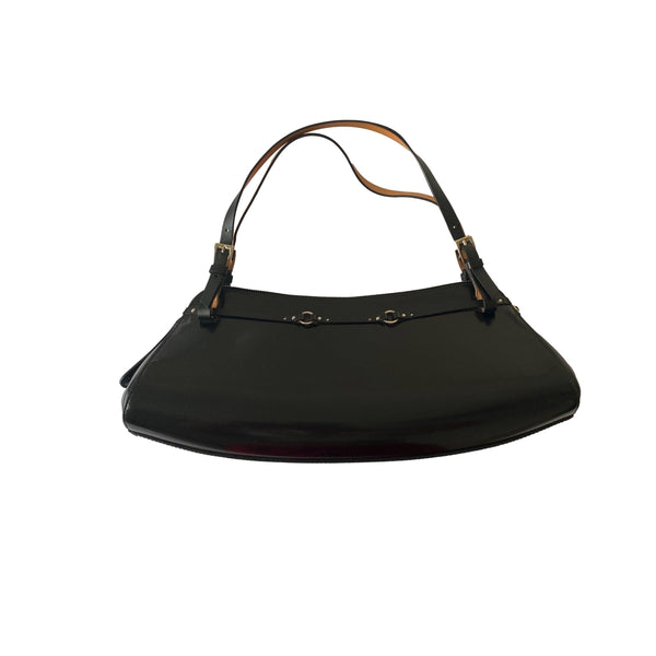 Dior Black Bondage Shoulder Bag - Handbags