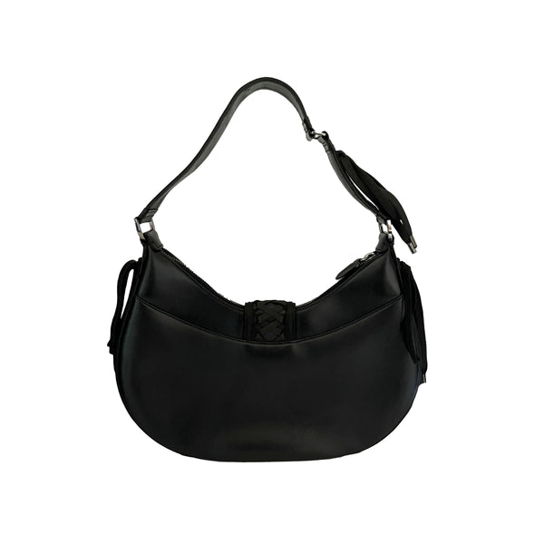 Dior Black Corset Leather Shoulder Bag - Handbags