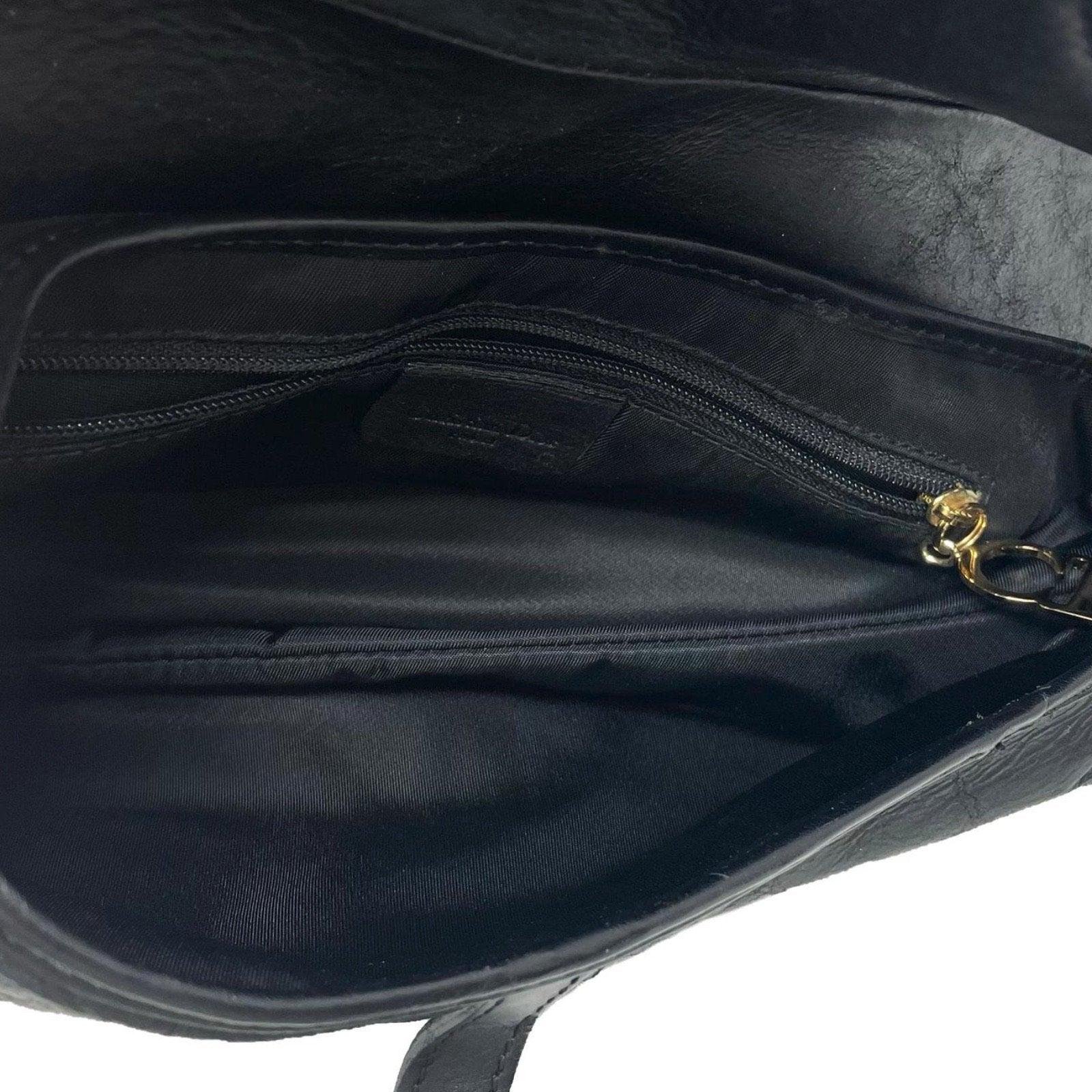 Vintage Dior Black Bondage Shoulder Bag – Treasures of NYC
