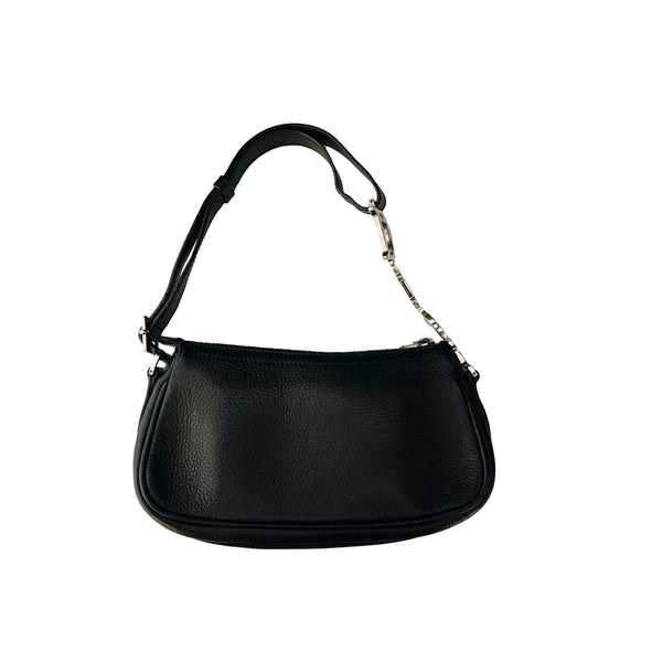 Dior Black Logo Mini Leather Shoulder Bag - Handbags