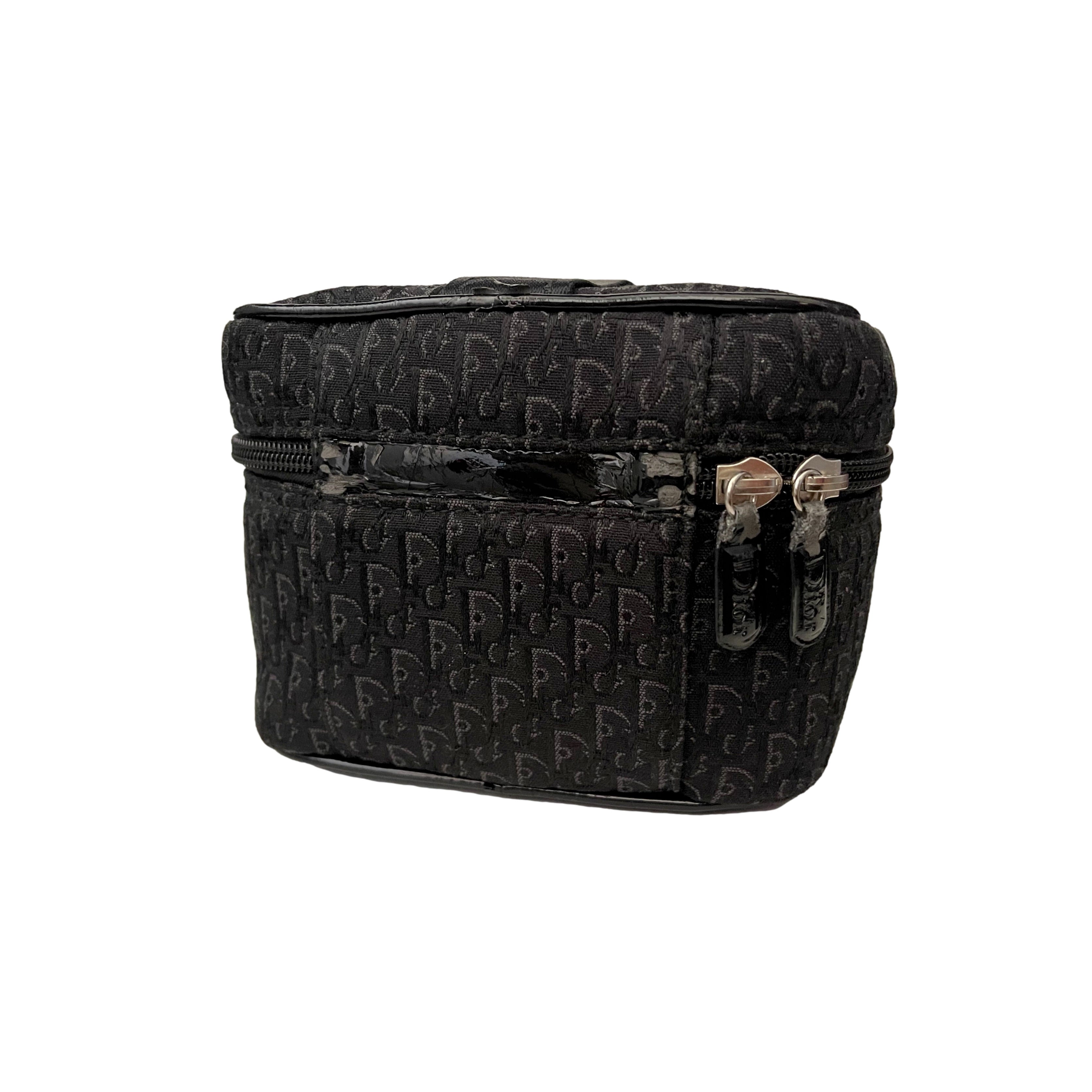 Vintage Dior Black Logo Mini Leather Shoulder Bag – Treasures of NYC
