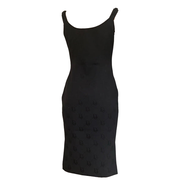Dior Black Monogram Dress - Apparel
