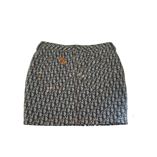 Dior Blue Monogram Skirt - Apparel