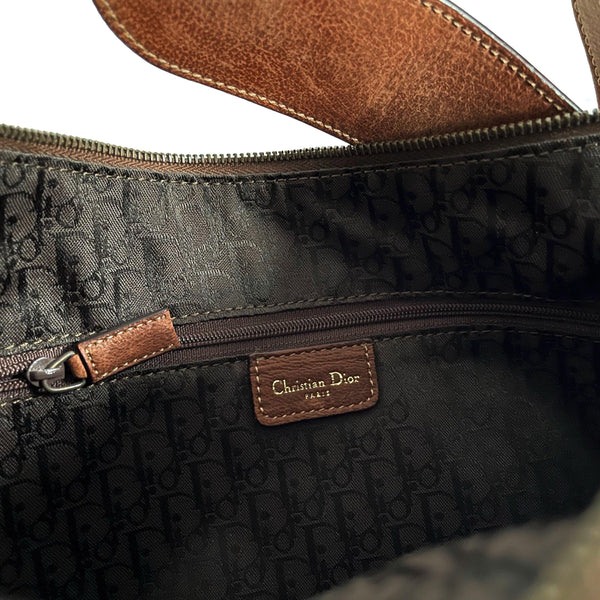 Dior Brown Patch Shoulder Bag - Handbags