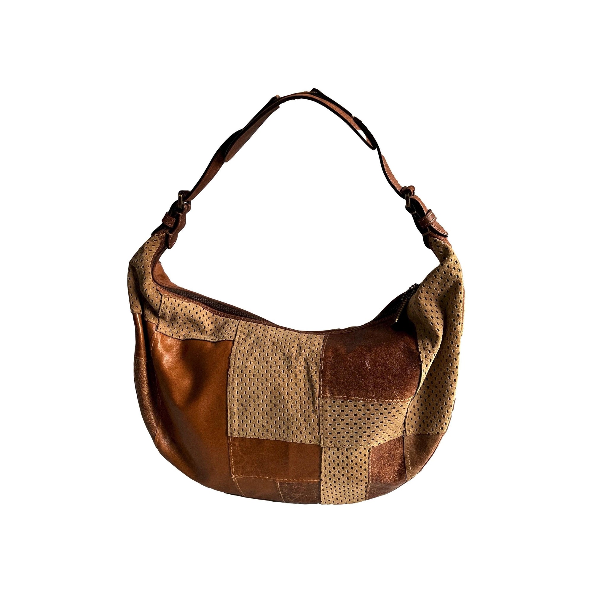 Dior Brown Patch Shoulder Bag - Handbags