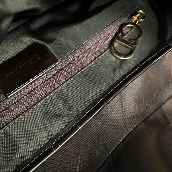 Dior Brown Two-Tone Saddle Bag - Handbags