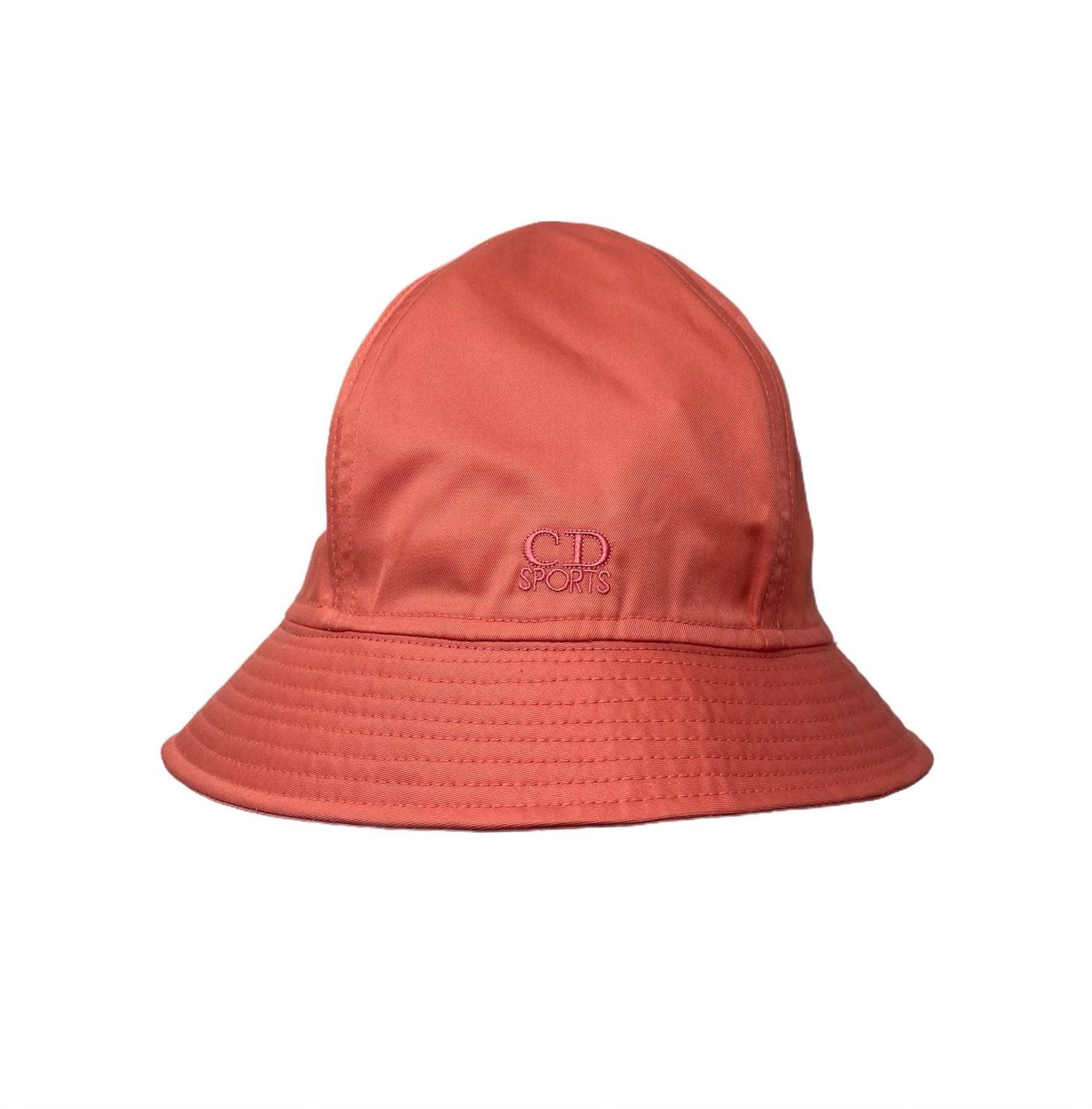 Dior Coral Logo Bucket Hat - Accessories