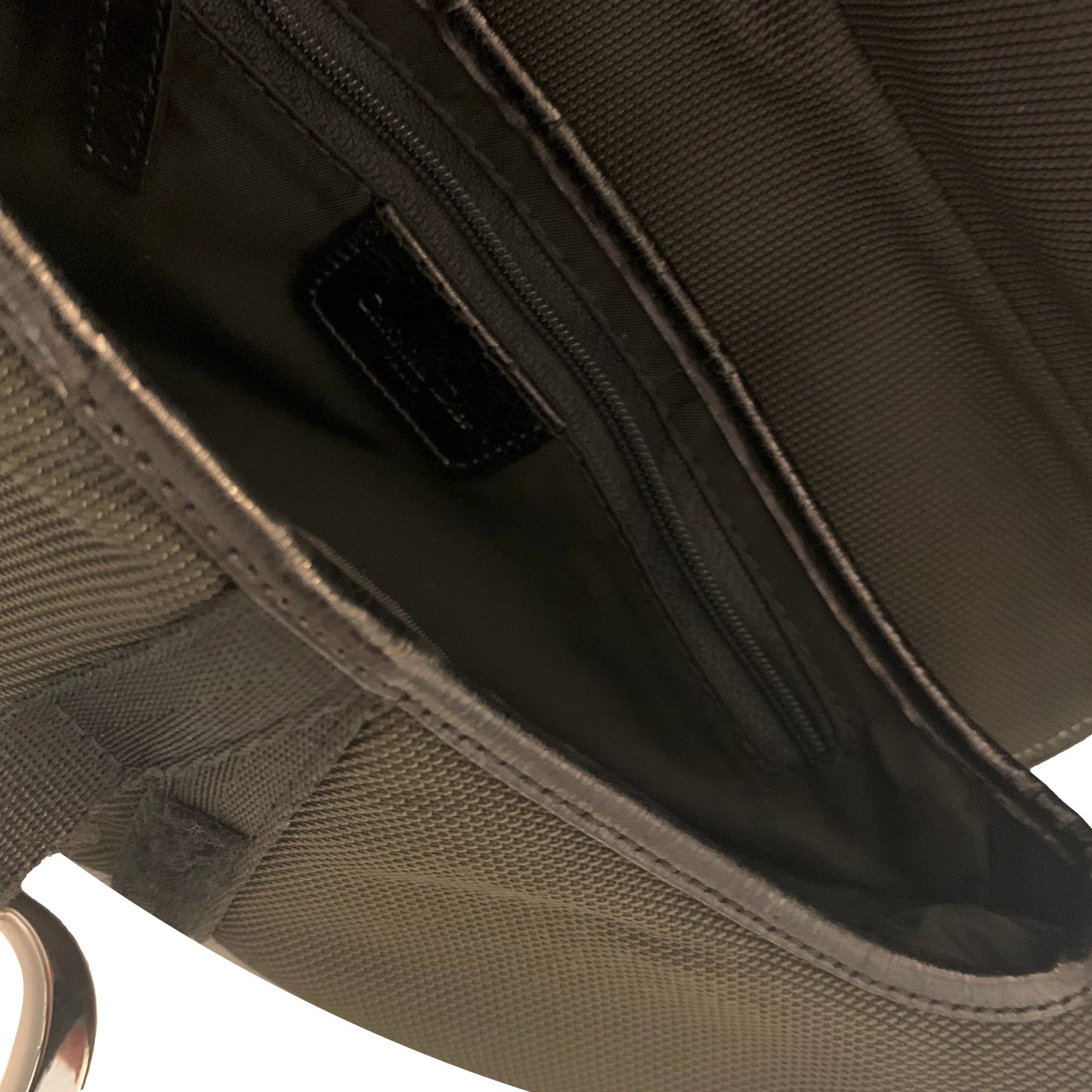 Dior Dark Grey Sport Saddle Bag - Handbags