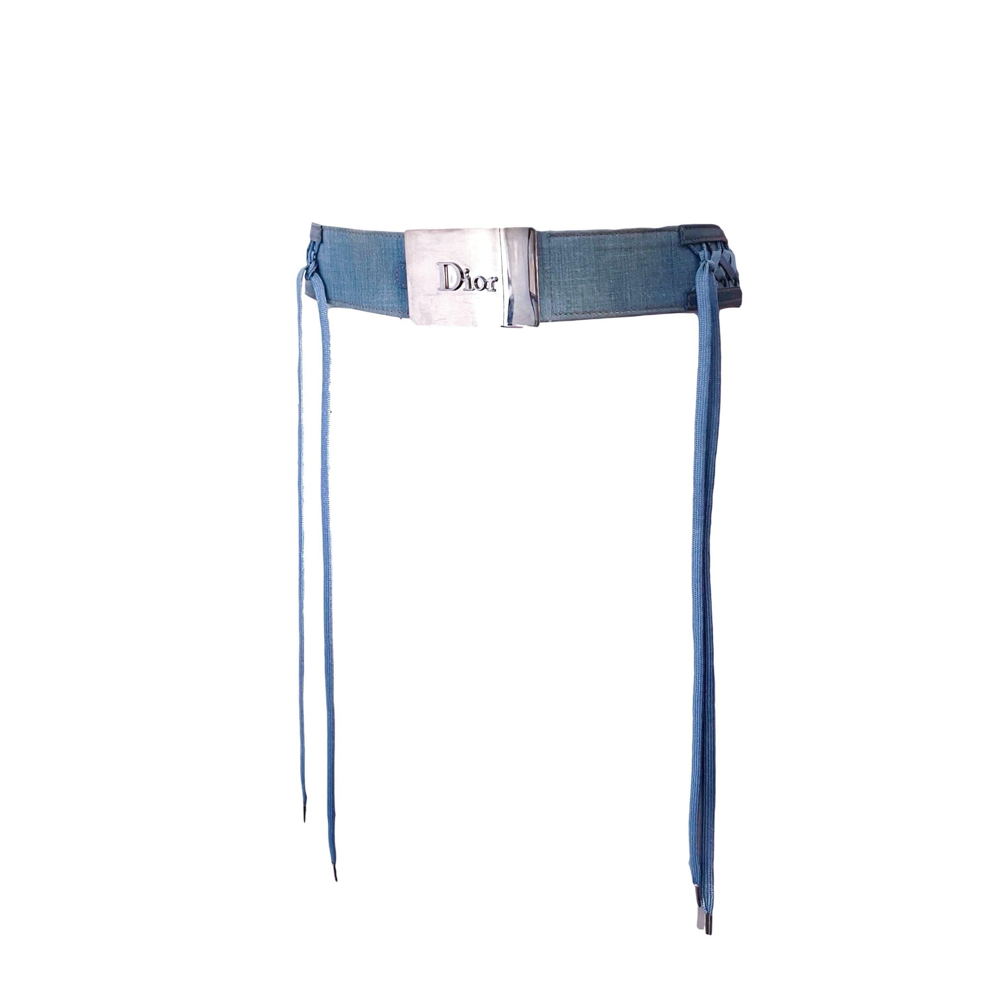 Dior Denim Corset Belt - Accessories