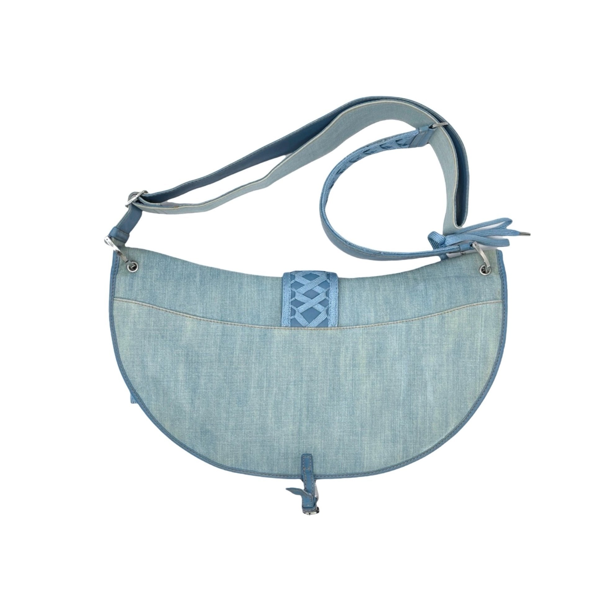 Dior Denim Corset Style Bag - Handbags