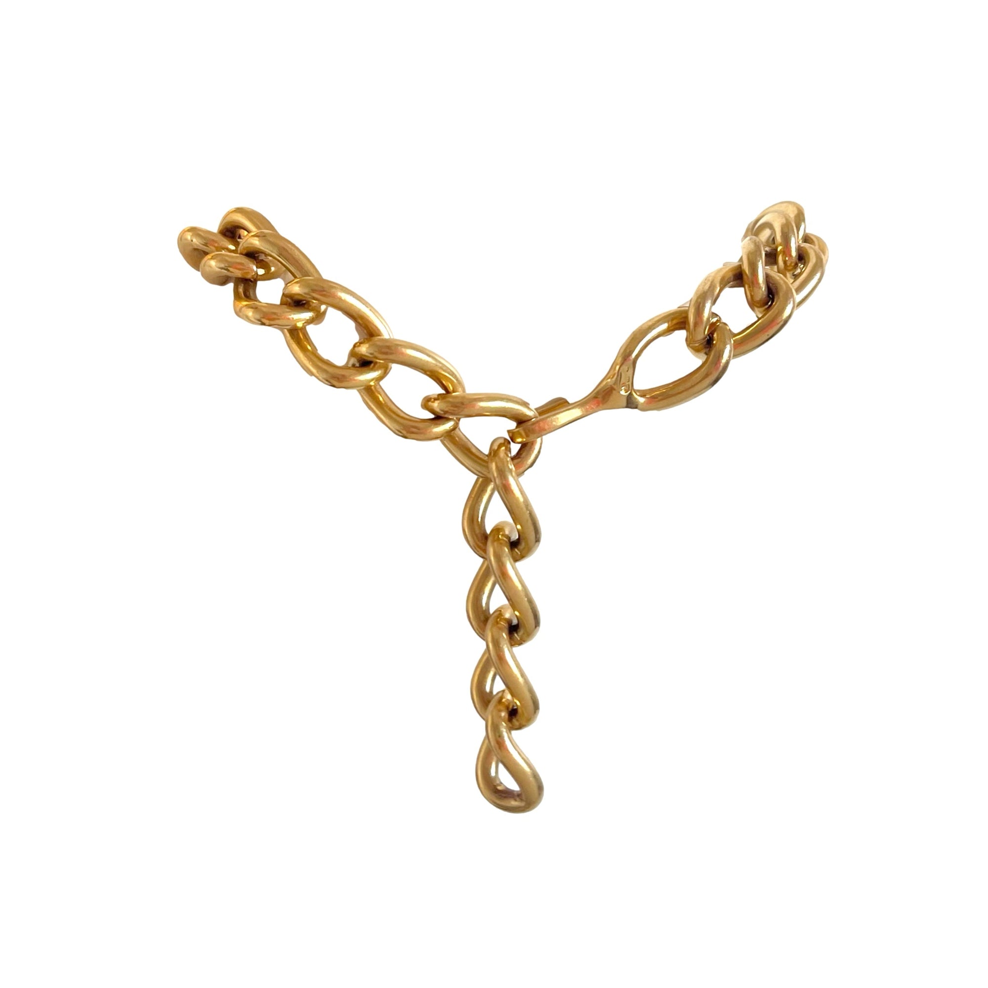 Dior Gold Logo Jumbo Choker - Jewelry