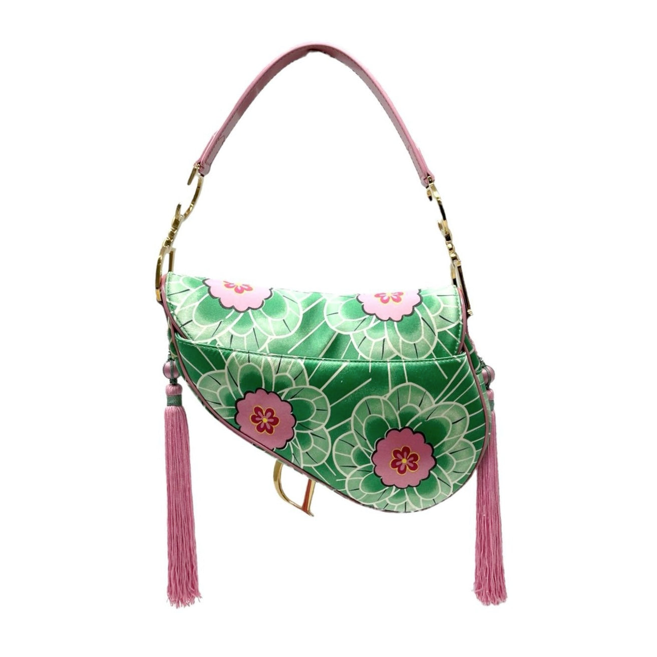 Vintage Dior Green Koi Silk Saddle Bag – Treasures of NYC