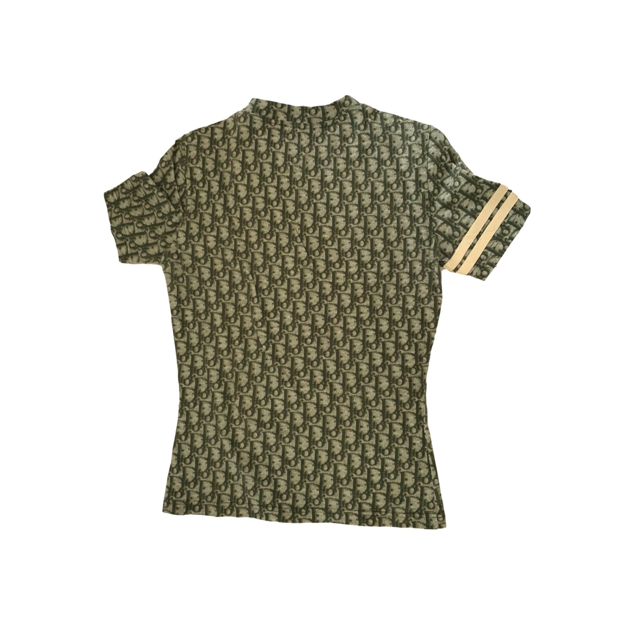 Dior Green Monogram T-Shirt - Apparel