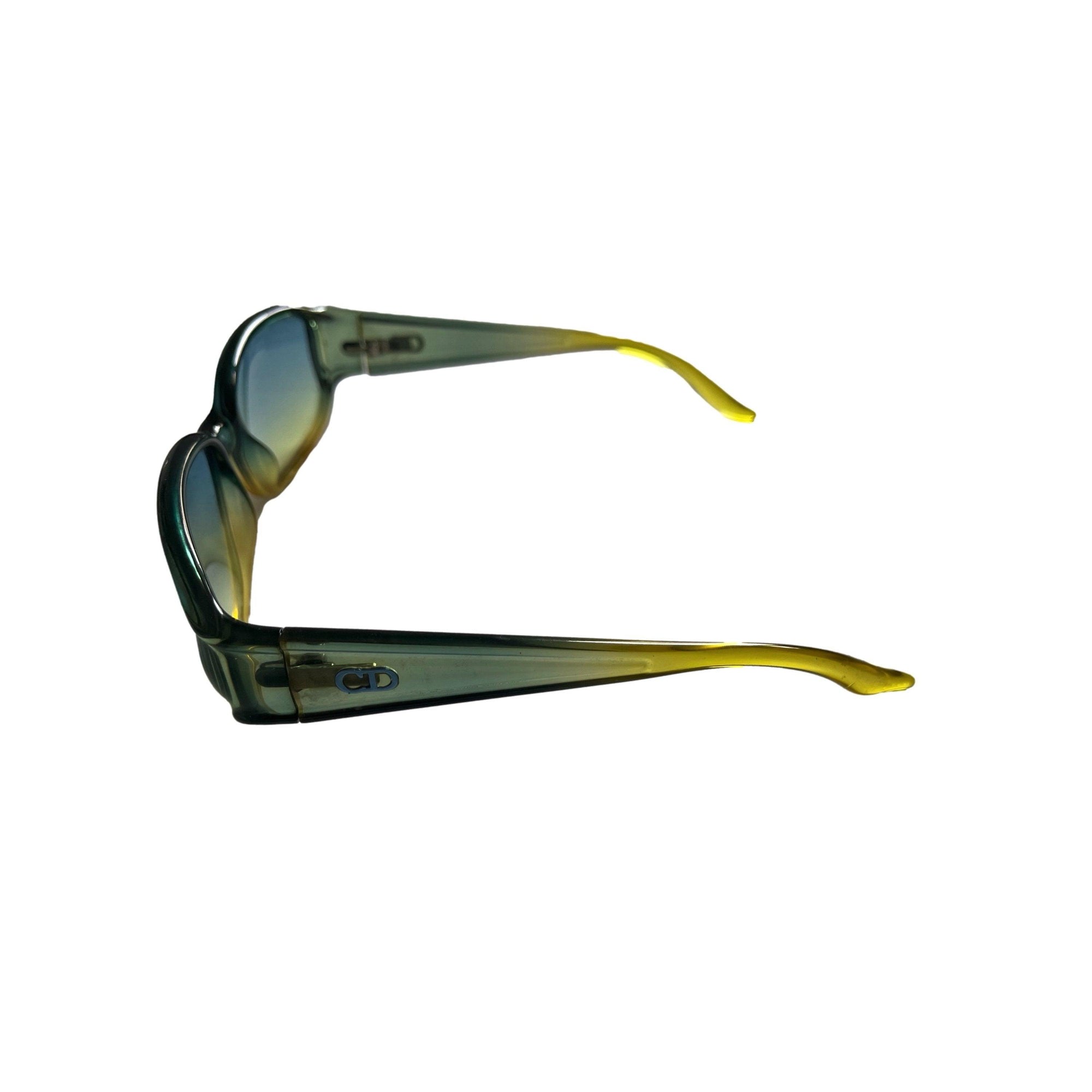 Dior Green Ombre Slim Sunglasses - Sunglasses